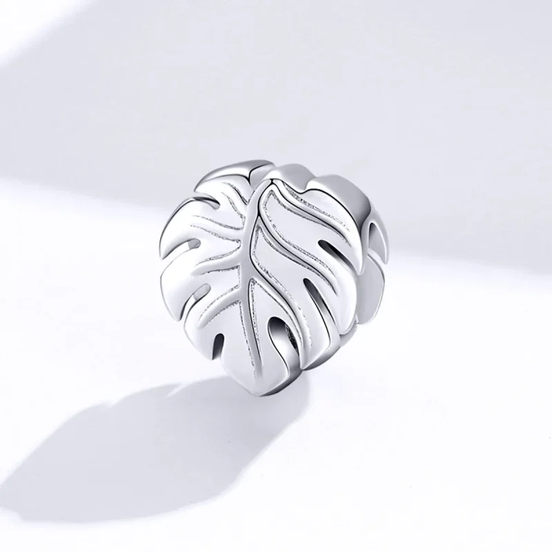 (imagine pentru) Talisman Tip Pandora Monstera din argint - BSC141 - Vizualizare 2