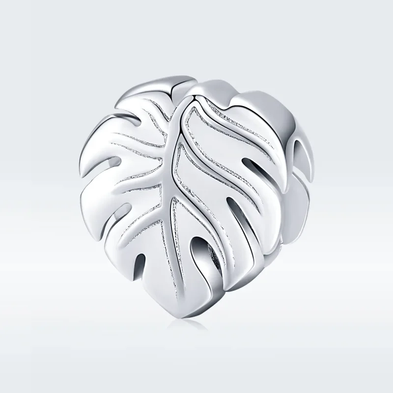 (imagine pentru) Talisman Tip Pandora Monstera din argint - BSC141 - Vizualizare 5