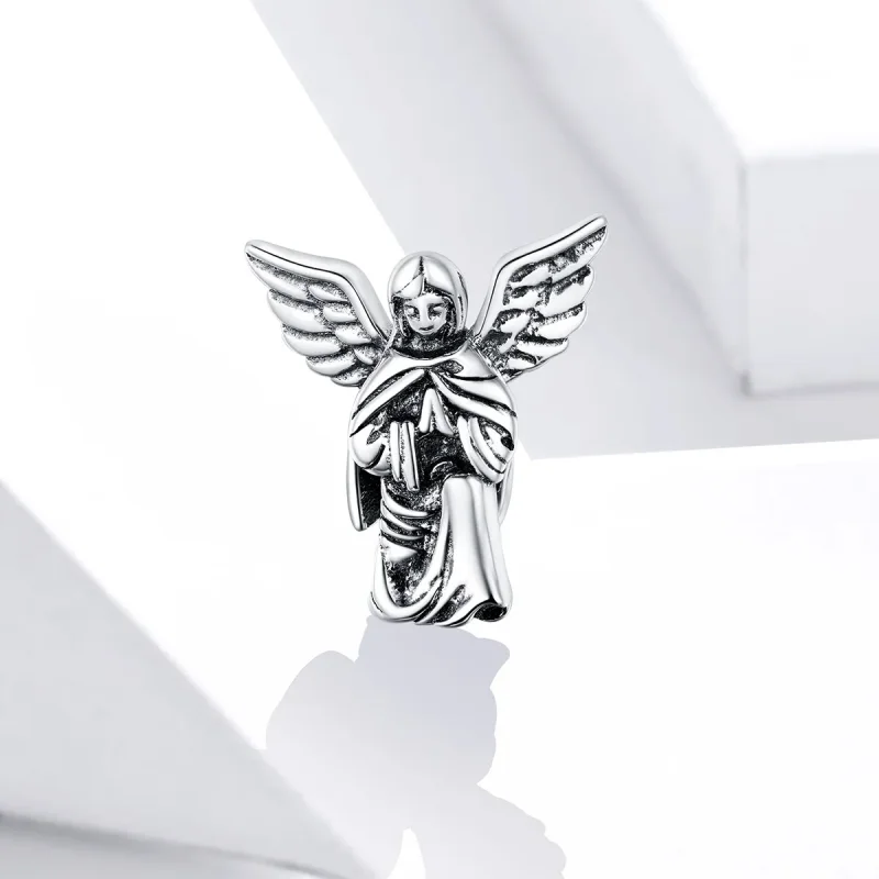 (imagine pentru) Talisman Tip Pandora Îngerul Iubirii din argint - BSC314 - Vizualizare 2