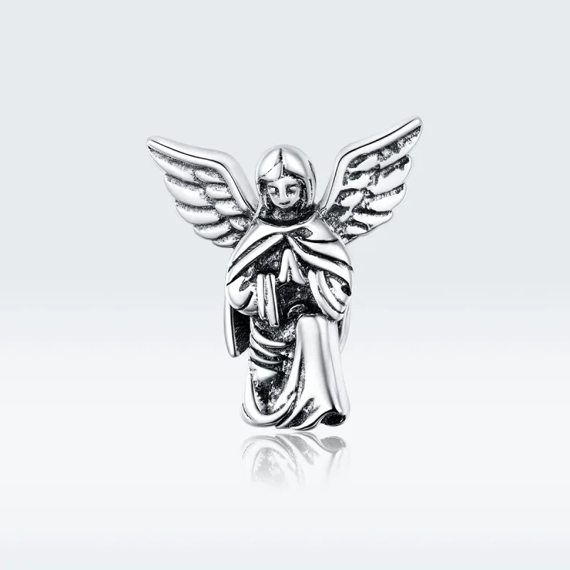 (imagine pentru) Talisman Tip Pandora Îngerul Iubirii din argint - BSC314 - Vizualizare 5