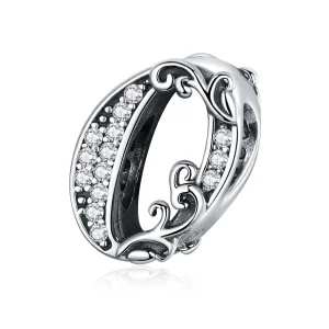 (imagine pentru) Talisman Tip Pandora Numărul 0 din argint - SCC1418-0