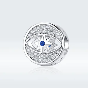 (imagine pentru) Talisman Tip Pandora Ochi norocos din argint - SCC1368