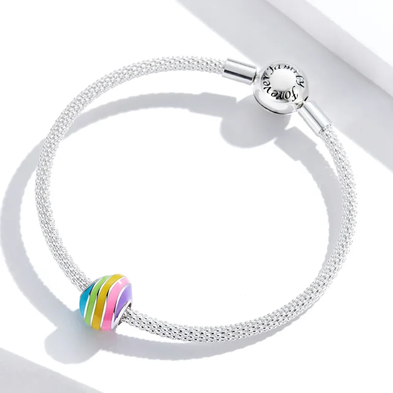 (imagine pentru) Talisman Tip Pandora Ou de Paște din argint - BSC223 - Vizualizare 3