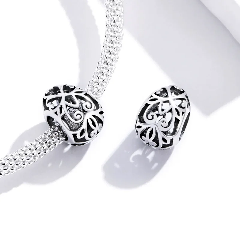 (imagine pentru) Talisman Tip Pandora Ou de Paște din argint - SCC1464 - Vizualizare 3