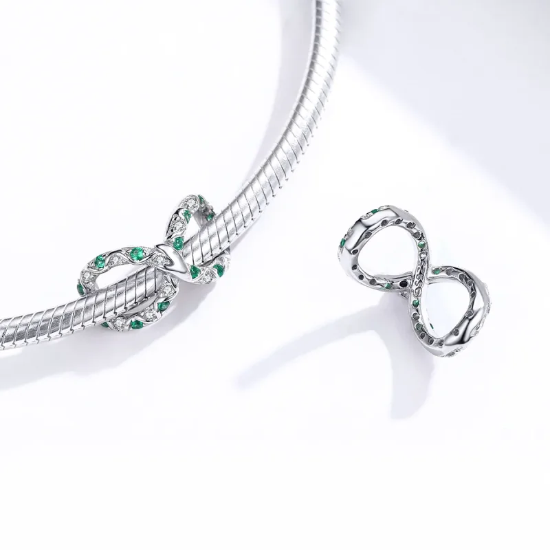(imagine pentru) Talisman Tip Pandora Ouroboros din argint - BSC186 - Vizualizare 4