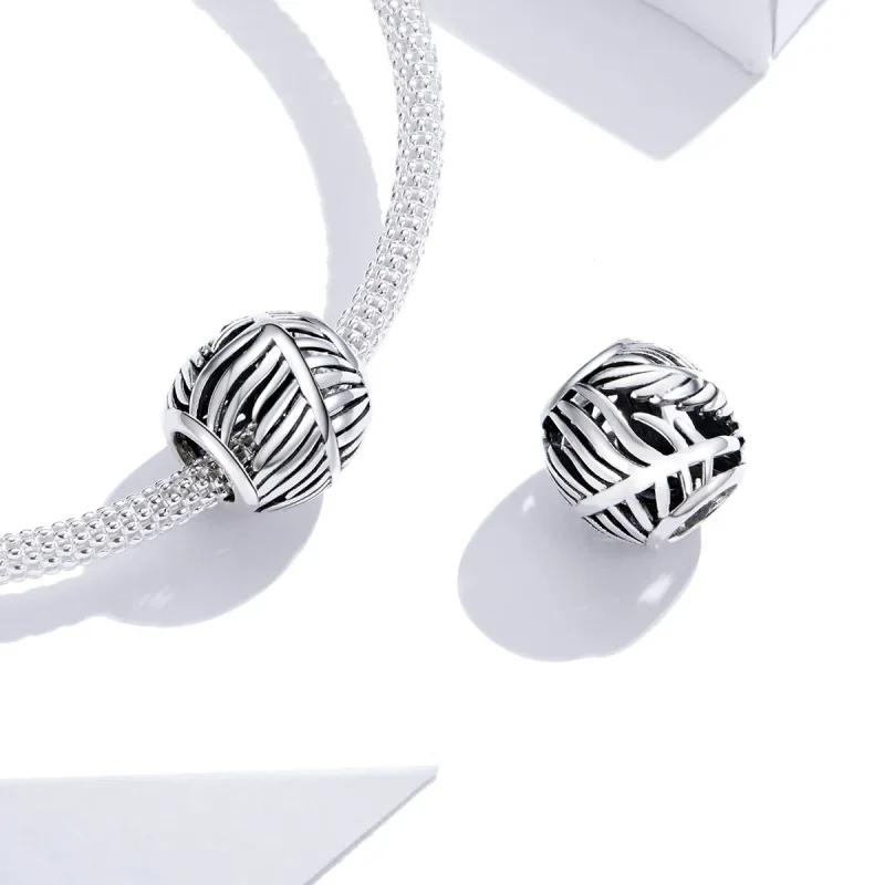 (imagine pentru) Talisman Tip Pandora Pană din argint - SCC1509 - Vizualizare 4