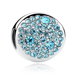(imagine pentru) Talisman Tip Pandora Pavé din argint - SCC009