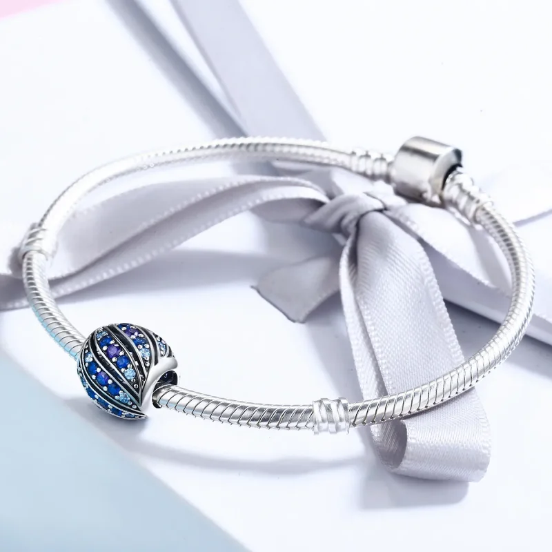 (imagine pentru) Talisman Tip Pandora Pene Finch din argint - SCC472 - Vizualizare 4