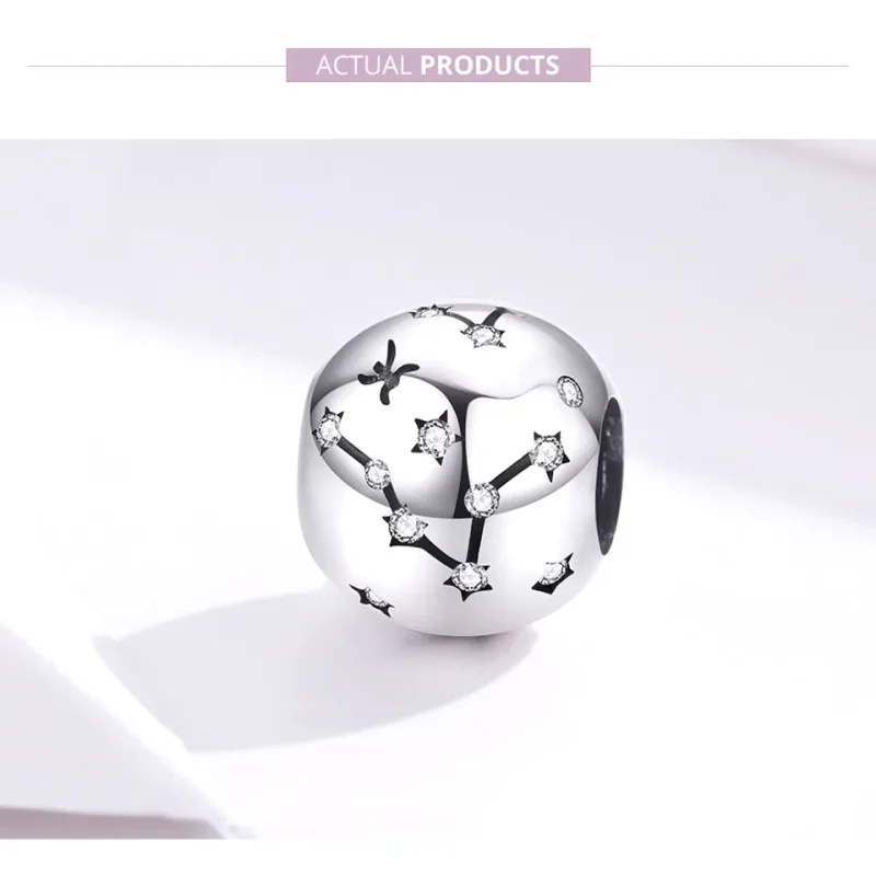 (imagine pentru) Talisman Tip Pandora Pești din argint - SCC1218-12 - Vizualizare 2