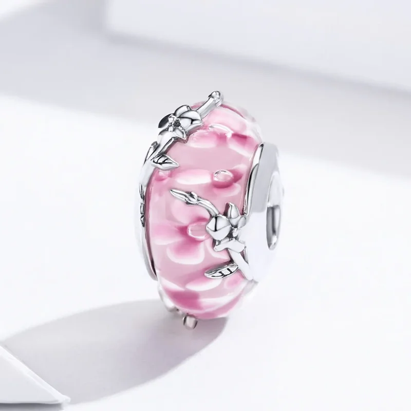 (imagine pentru) Talisman Tip Pandora Phalaenopsis din argint - SCC1281 - Vizualizare 3