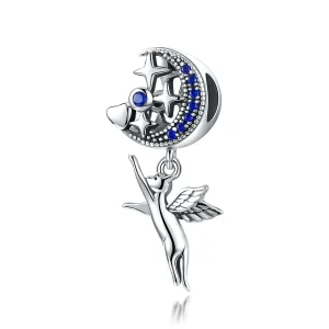(imagine pentru) Talisman Tip Pandora Pisică zburătoare din argint - SCC1551
