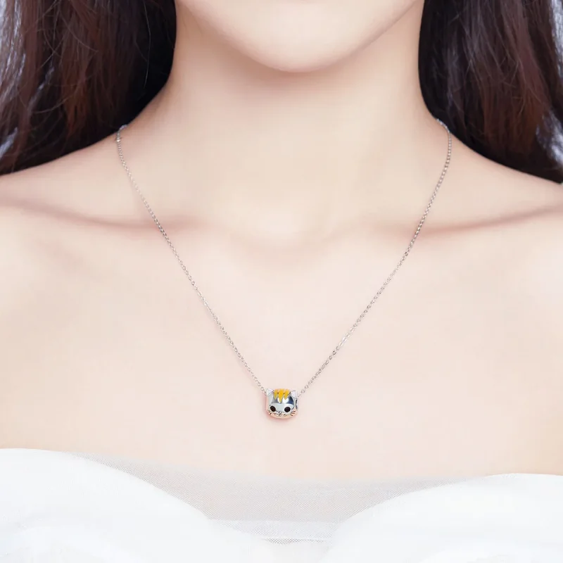 (imagine pentru) Talisman Tip Pandora pisicuță fericită din argint - SCC1142 - Vizualizare 3