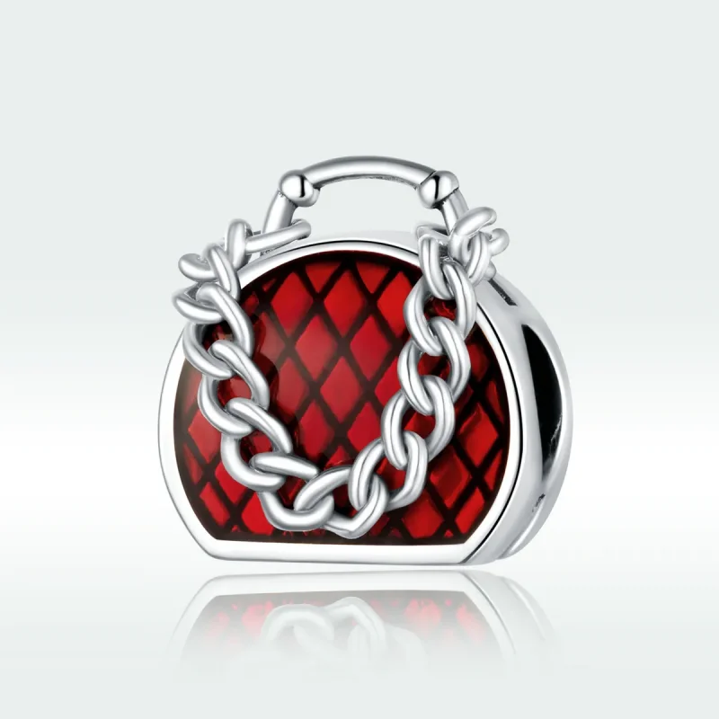 (imagine pentru) Talisman Tip Pandora Pungă din argint - BSC345 - Vizualizare 5