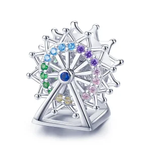 (imagine pentru) Talisman Tip Pandora Roată din argint - SCC1028