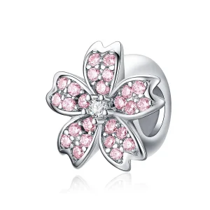 (imagine pentru) Talisman Tip Pandora Sakura din argint - SCC1291
