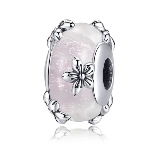 (imagine pentru) Talisman Tip Pandora Sakura din argint - SCC1302