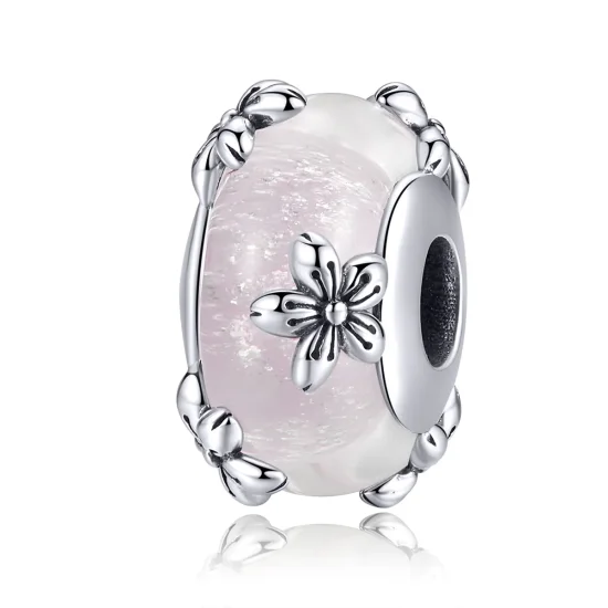 (imagine pentru) Talisman Tip Pandora Sakura din argint - SCC1302