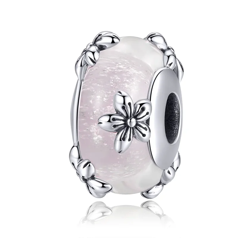 (imagine pentru) Talisman Tip Pandora Sakura din argint - SCC1302