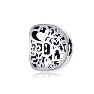 (imagine pentru) Talisman Tip Pandora Scrisoarea magică D din argint - SCC1229-D