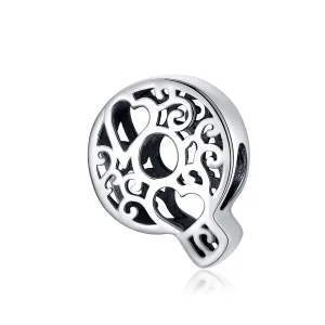 (imagine pentru) Talisman Tip Pandora Scrisoarea magică Q din argint - SCC1229-Q