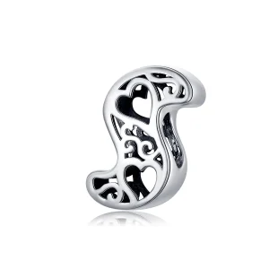 (imagine pentru) Talisman Tip Pandora Scrisoarea magică S din argint - SCC1229-S