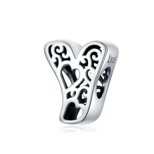 (imagine pentru) Talisman Tip Pandora Scrisoarea magică Y din argint - SCC1229-Y