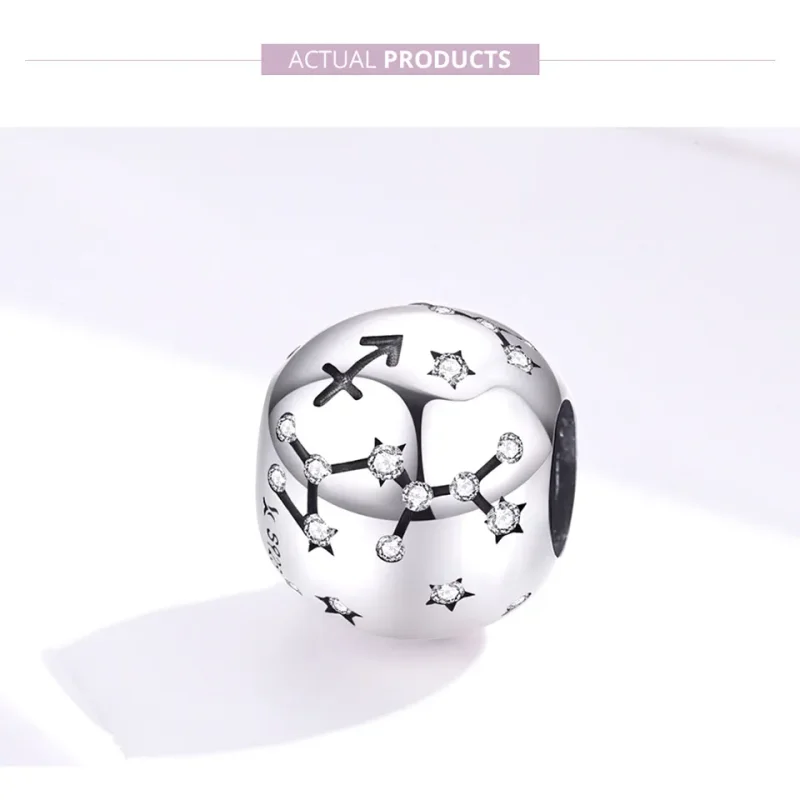 (imagine pentru) Talisman Tip Pandora Săgetător din argint - SCC1218-9 - Vizualizare 2