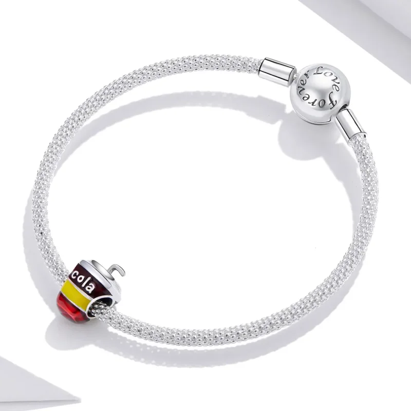 (imagine pentru) Talisman Tip Pandora Sifon fericit din argint - SCC1828 - Vizualizare 4