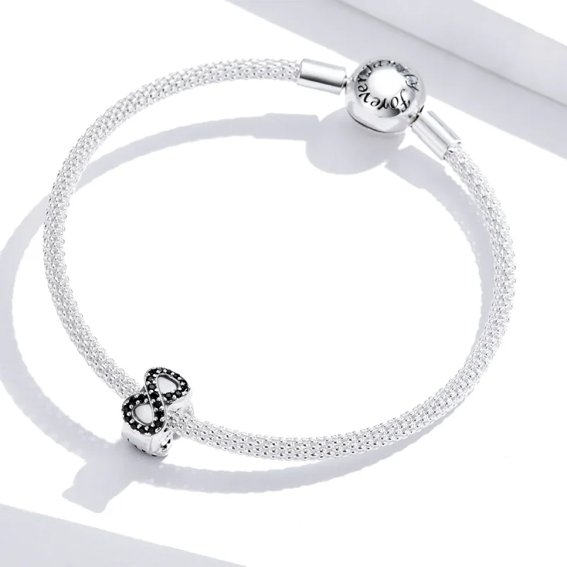 (imagine pentru) Talisman Tip Pandora Simbolul Infinitului din argint - SCC1498 - Vizualizare 2