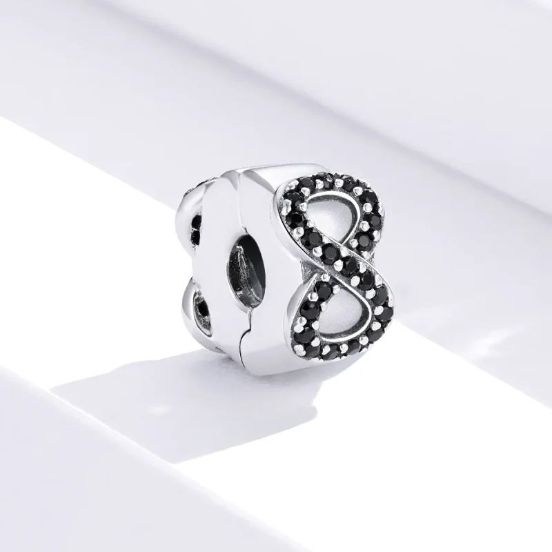 (imagine pentru) Talisman Tip Pandora Simbolul Infinitului din argint - SCC1498 - Vizualizare 3
