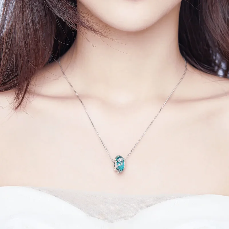 (imagine pentru) Talisman Tip Pandora Sirenă din argint - SCC1154 - Vizualizare 3