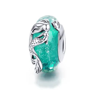 (imagine pentru) Talisman Tip Pandora Sirenă din argint - SCC1154