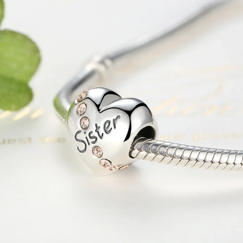 (imagine pentru) Talisman Tip Pandora Sora din argint - SCC008 - Vizualizare 6