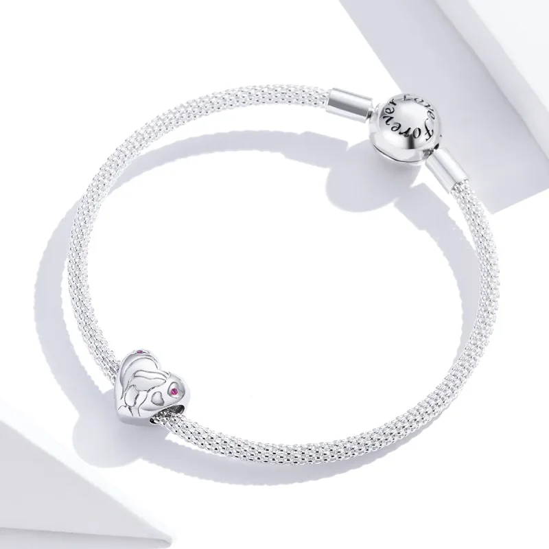 (imagine pentru) Talisman Tip Pandora Star In Love din argint - BSC216 - Vizualizare 2