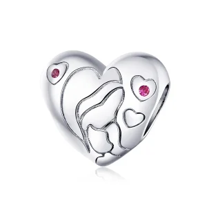 (imagine pentru) Talisman Tip Pandora Star In Love din argint - BSC216