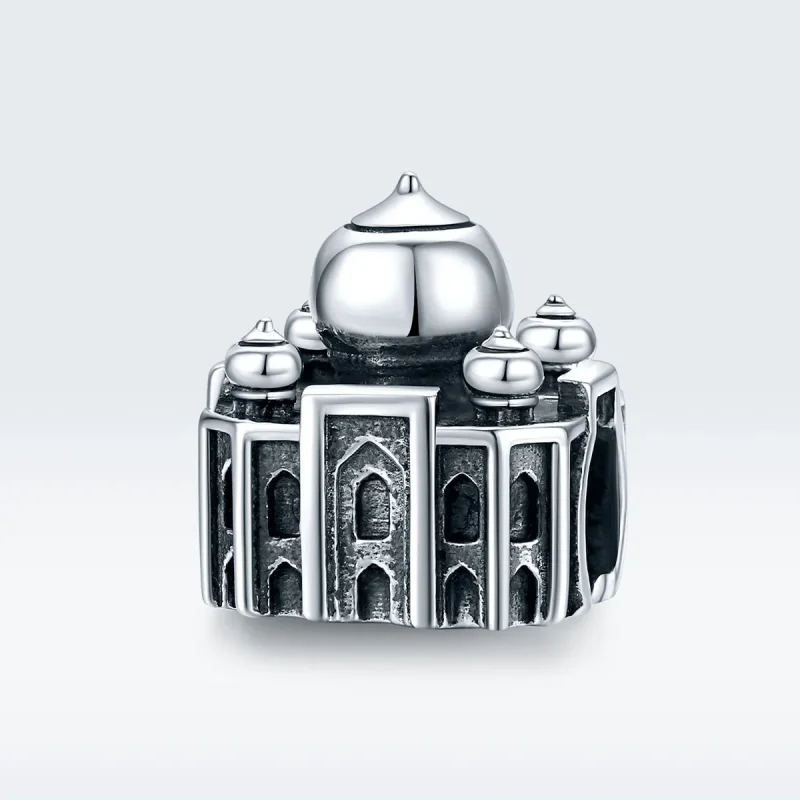 (imagine pentru) Talisman Tip Pandora Statul Taj Mahal din argint - SCC1542 - Vizualizare 5
