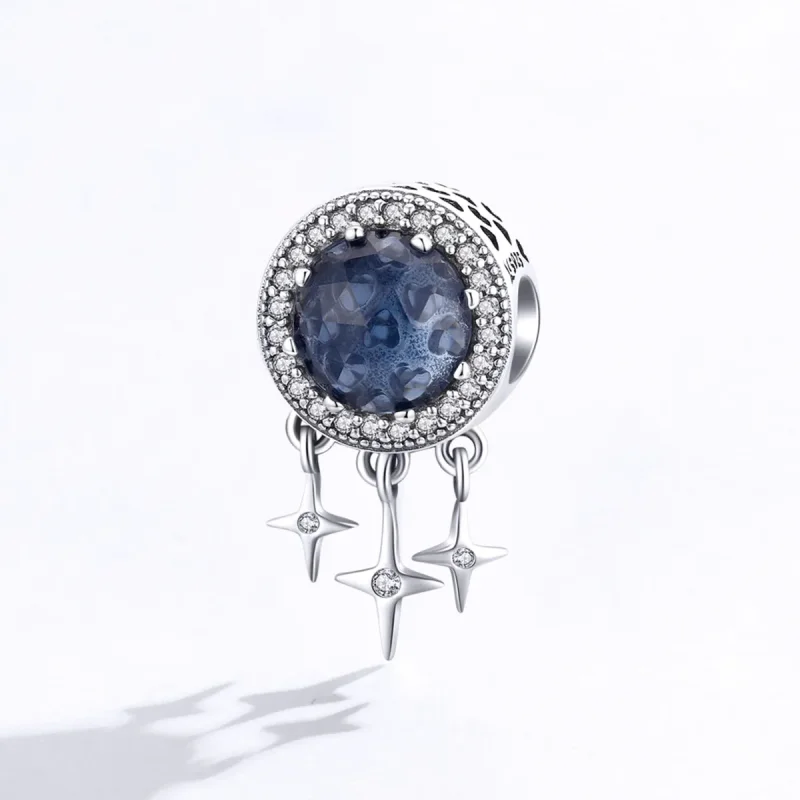 (imagine pentru) Talisman Tip Pandora Stea albastra din argint - SCC1432 - Vizualizare 2
