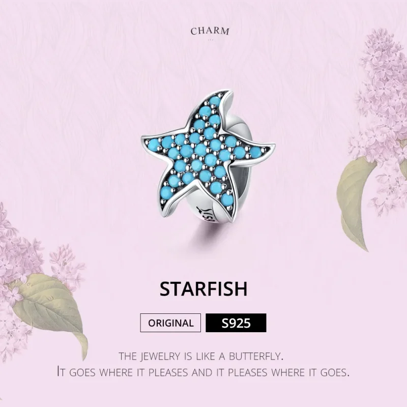 (imagine pentru) Talisman Tip Pandora Stea de mare din argint - SCC1313 - Vizualizare 2