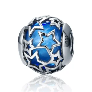 (imagine pentru) Talisman Tip Pandora Stele romantice din argint - SCC511