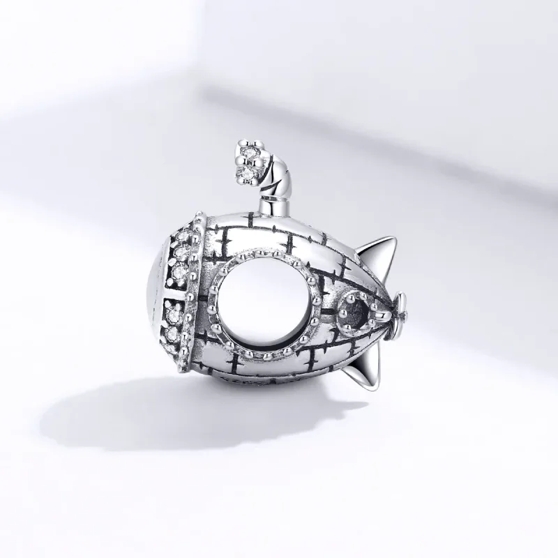 (imagine pentru) Talisman Tip Pandora Submarin din argint - SCC1453 - Vizualizare 2