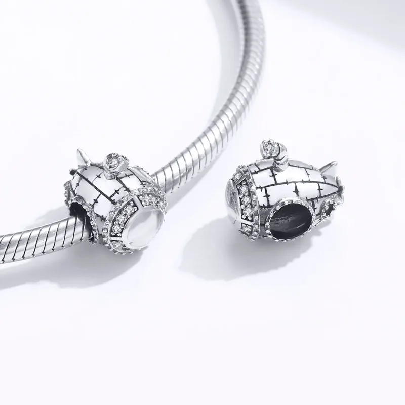 (imagine pentru) Talisman Tip Pandora Submarin din argint - SCC1453 - Vizualizare 4