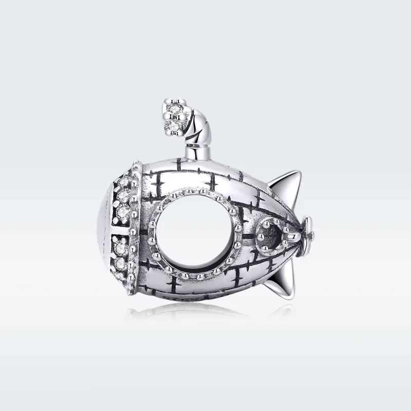 (imagine pentru) Talisman Tip Pandora Submarin din argint - SCC1453 - Vizualizare 5