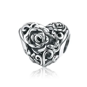 (imagine pentru) Talisman Tip Pandora Trandafir blând din argint - SCC790