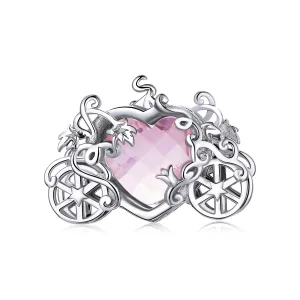 (imagine pentru) Talisman Tip Pandora Trăsura magică din argint - BSC412
