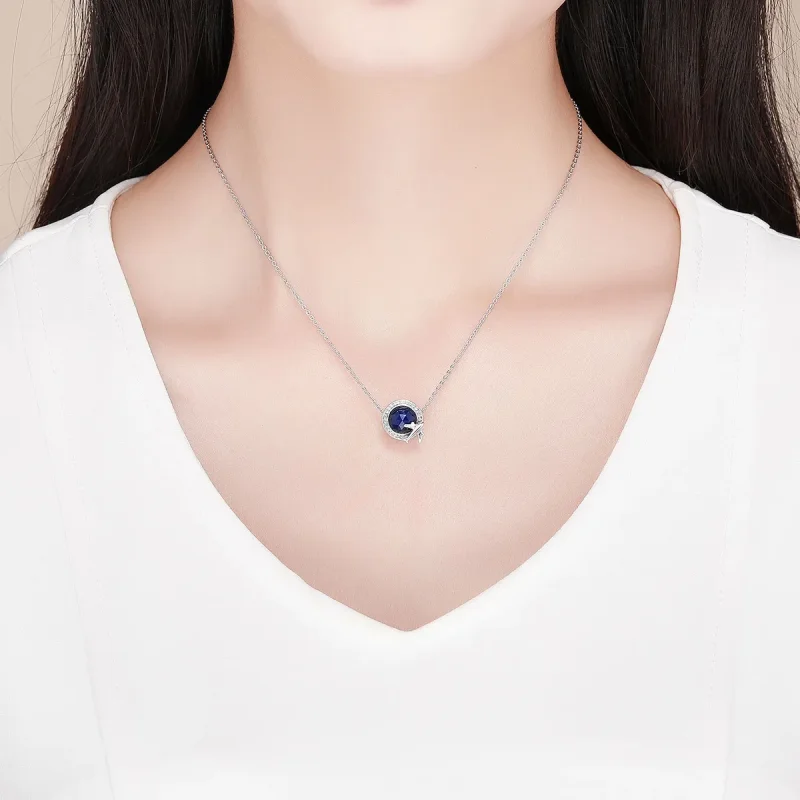 (imagine pentru) Talisman Tip Pandora Un vis de a călători în jur din argint - SCC895 - Vizualizare 5