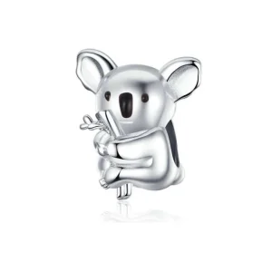 (imagine pentru) Talisman Tip Pandora Urs koala din argint - BSC093