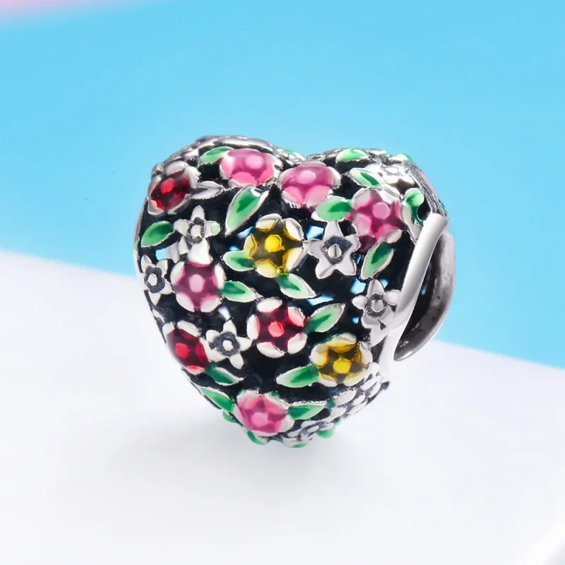 (imagine pentru) Talisman Tip Pandora Valea Florilor Vântului din argint - SCC646 - Vizualizare 3