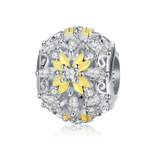 (imagine pentru) Talisman Tip Pandora Viață strălucitoare în două nuanțe - SCC1333