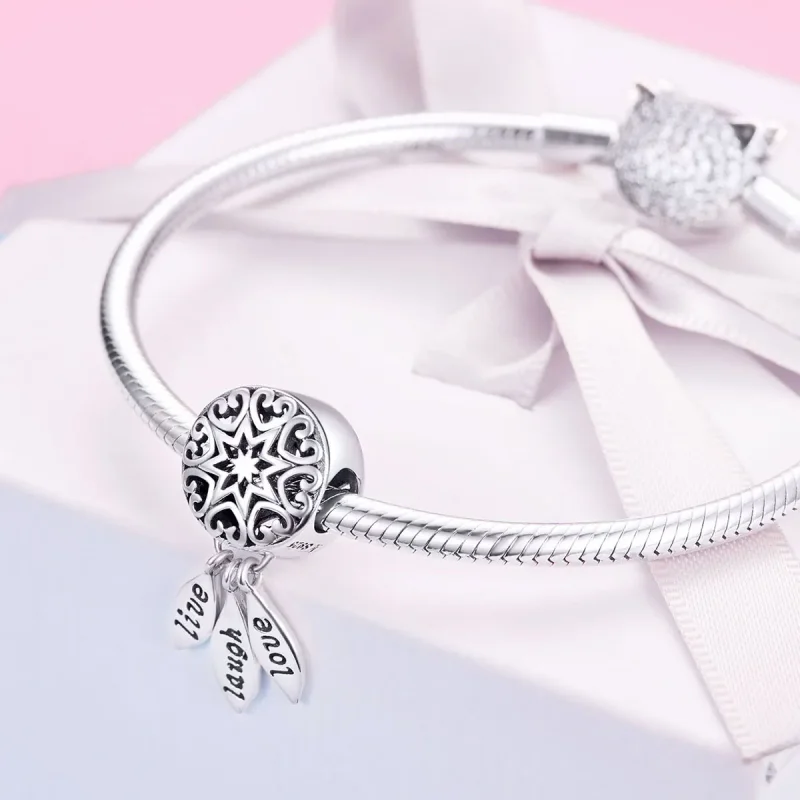(imagine pentru) Talisman Tip Pandora Viata din argint - SCC1128 - Vizualizare 4