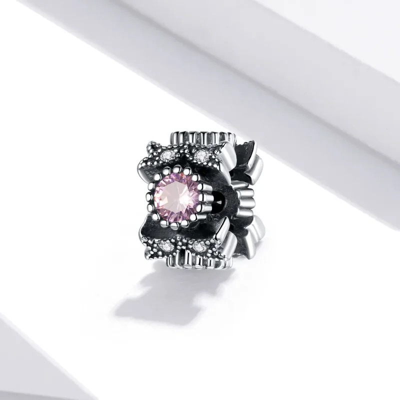 (imagine pentru) Talisman Tip Pandora Victoria's Heartbeat din argint - SCC1784 - Vizualizare 2